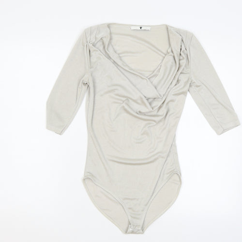 Very Womens Silver   Bodysuit One-Piece Size 10