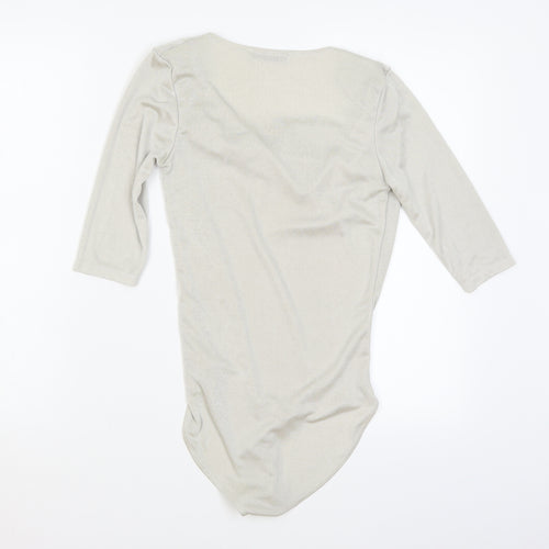 Very Womens Silver   Bodysuit One-Piece Size 10