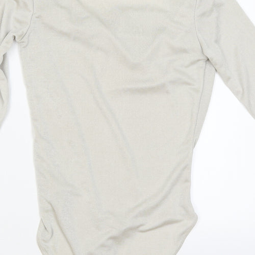 Very Womens Silver   Bodysuit One-Piece Size 10