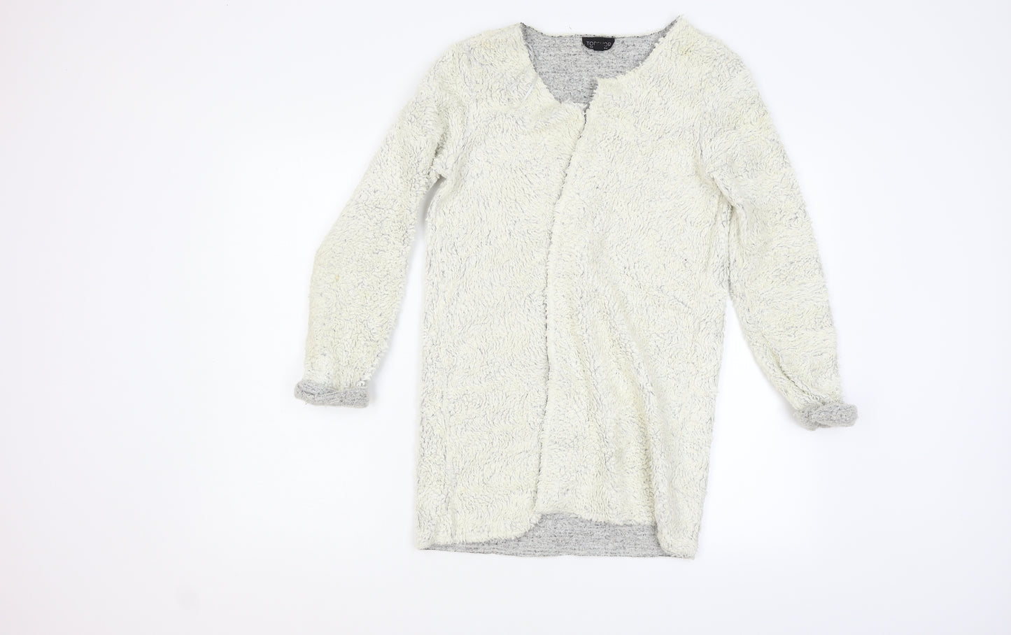 Topshop Womens White   Cardigan Jumper Size 6