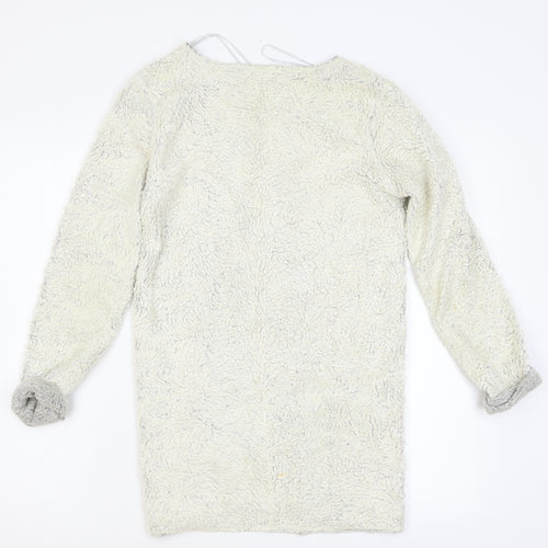 Topshop Womens White   Cardigan Jumper Size 6