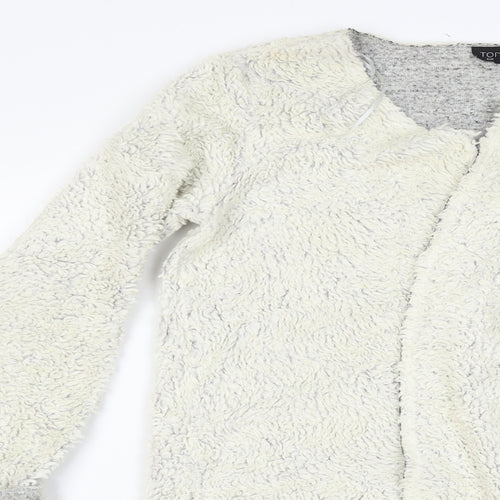 Topshop Womens White   Cardigan Jumper Size 6