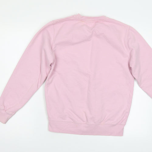 Preworn Womens Pink   Pullover Sweatshirt Size S