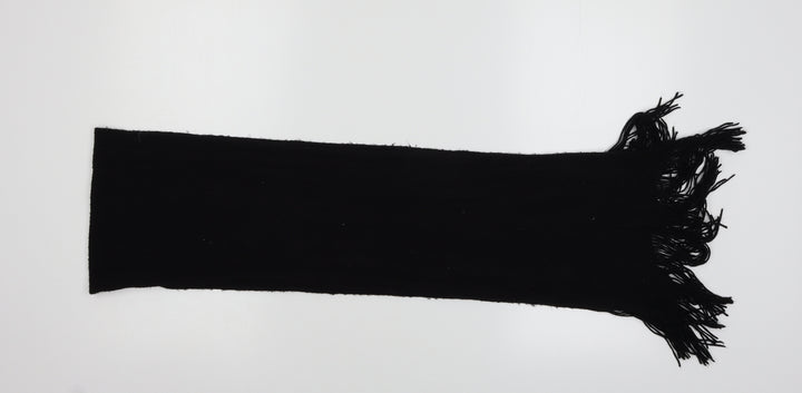 Preworn Unisex Black   Scarf  Size Regular