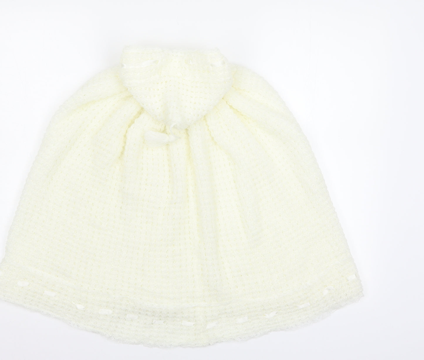 Sarah Louise Girls White   Cape Jumper Size 2-3 Years