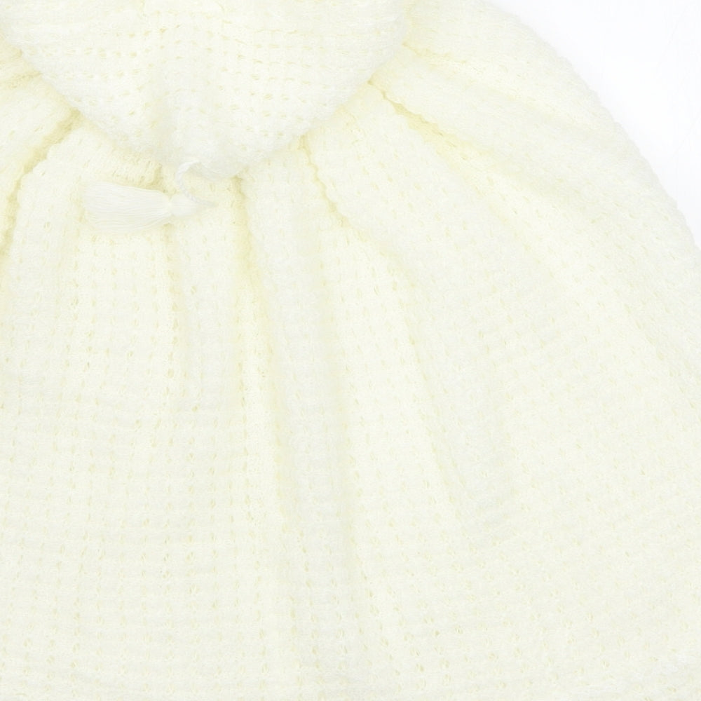 Sarah Louise Girls White   Cape Jumper Size 2-3 Years