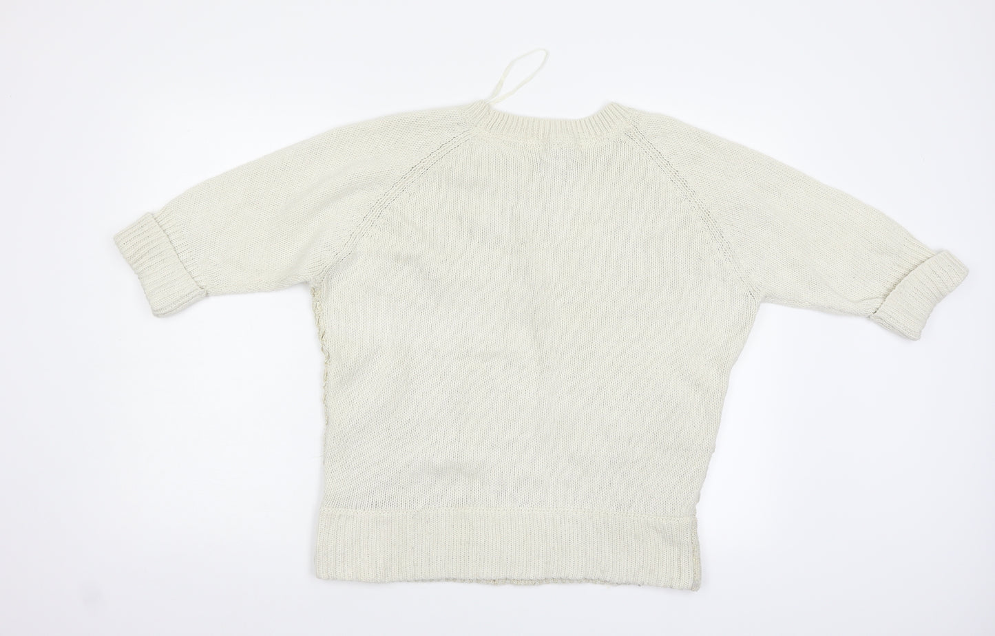 Soon Womens Beige   Pullover Jumper Size 16