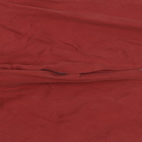89th & Madison Womens Red   Trousers  Size 12 L25 in