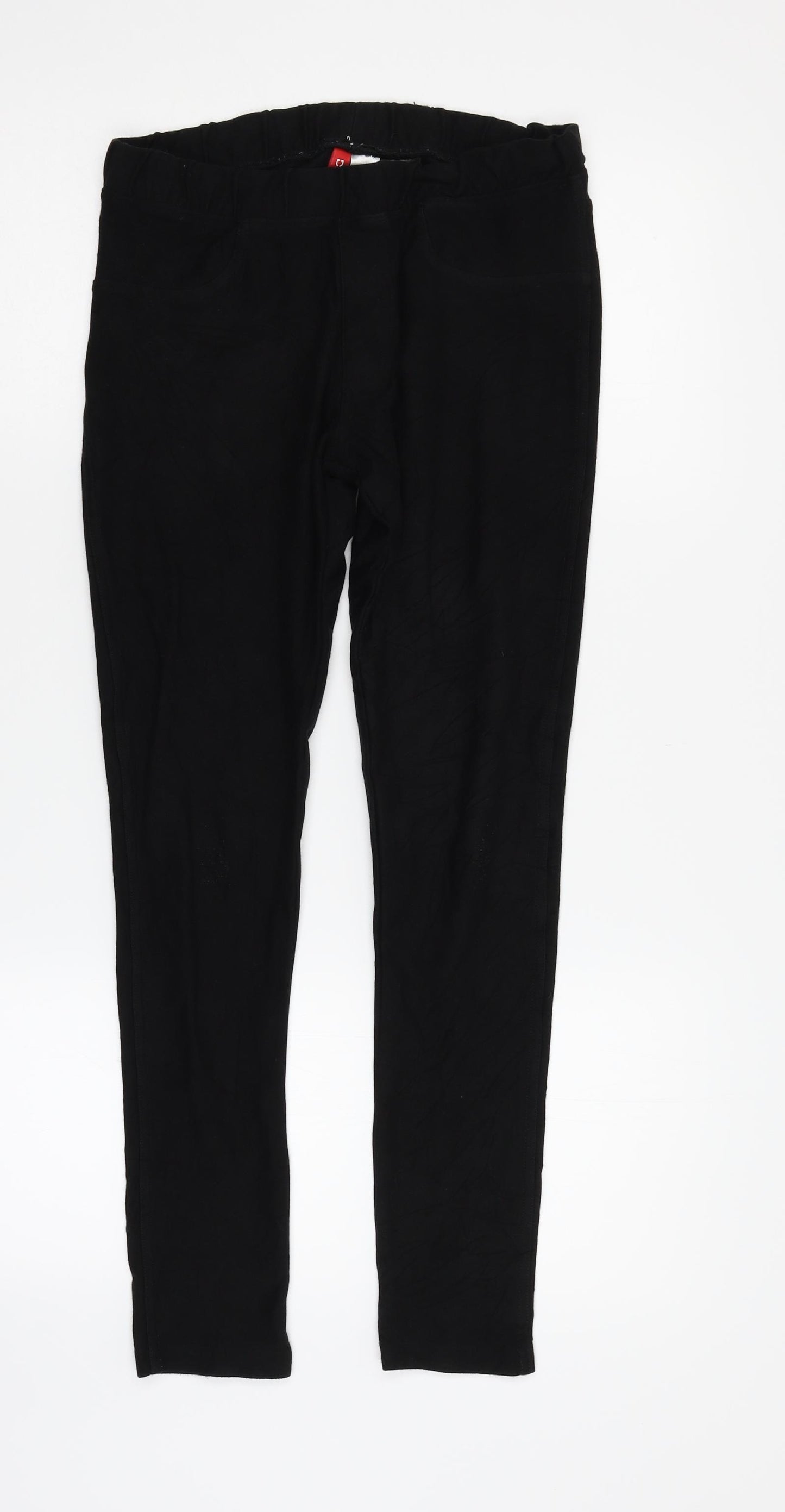 H&M Womens Black   Jegging Leggings Size 8 L24 in