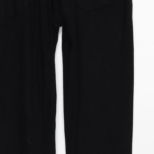 H&M Womens Black   Jegging Leggings Size 8 L24 in