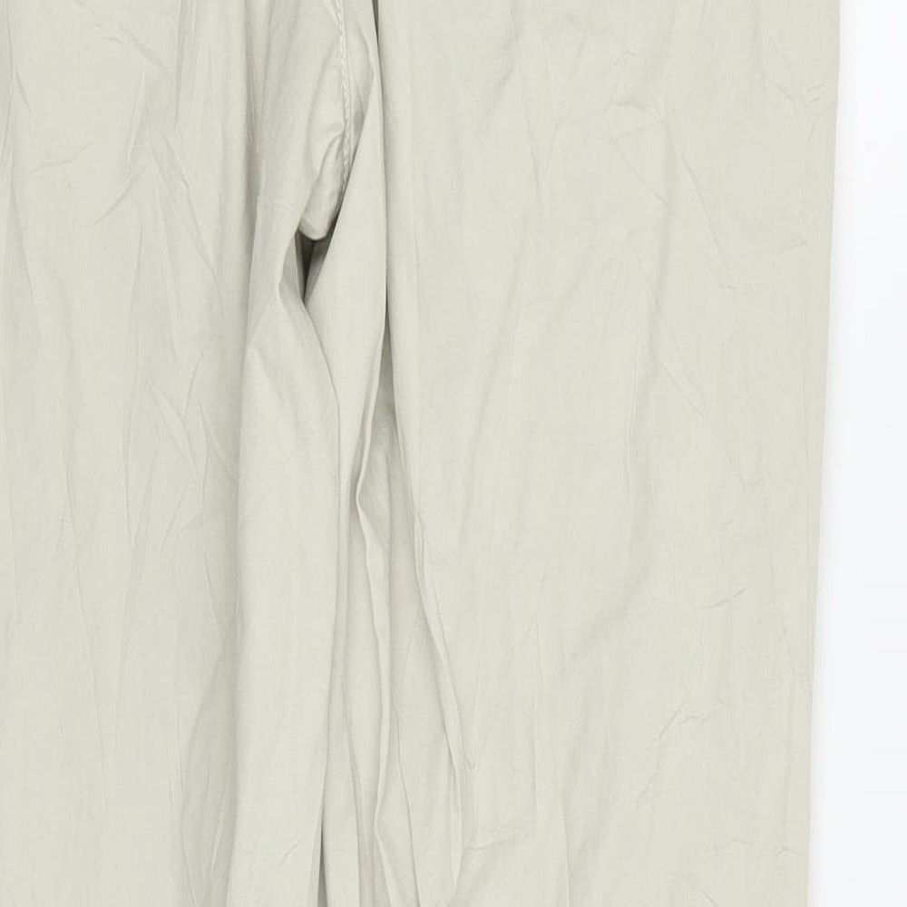 Indigo Collection Womens Beige   Chino Trousers Size 10 L24 in
