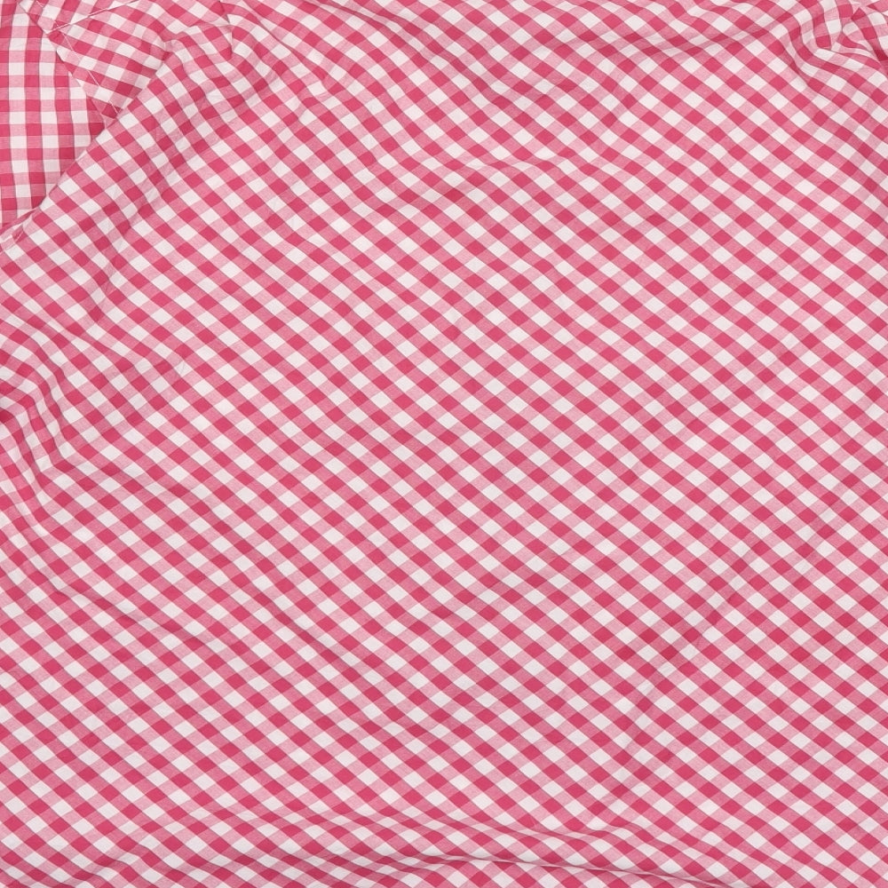 Outrage Mens Red Check   Button-Up Size M