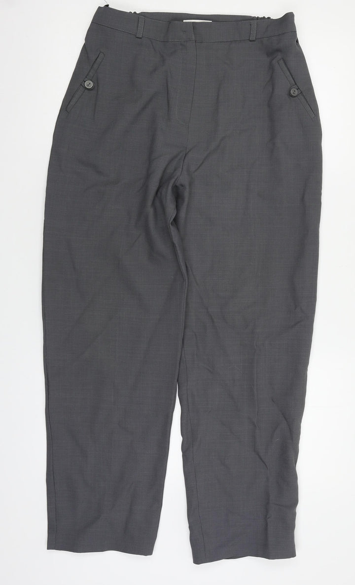 Bonmarché Womens Grey Trousers Size 14 L27 in