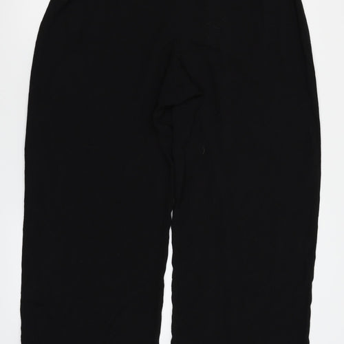 M&S Womens Black   Dress Pants Trousers Size 18 L28 in