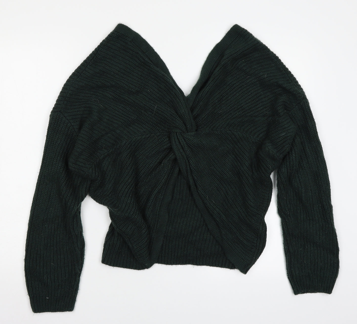 New Look Womens Green   Pullover Jumper Size M