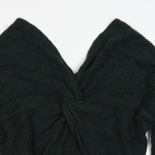 New Look Womens Green   Pullover Jumper Size M