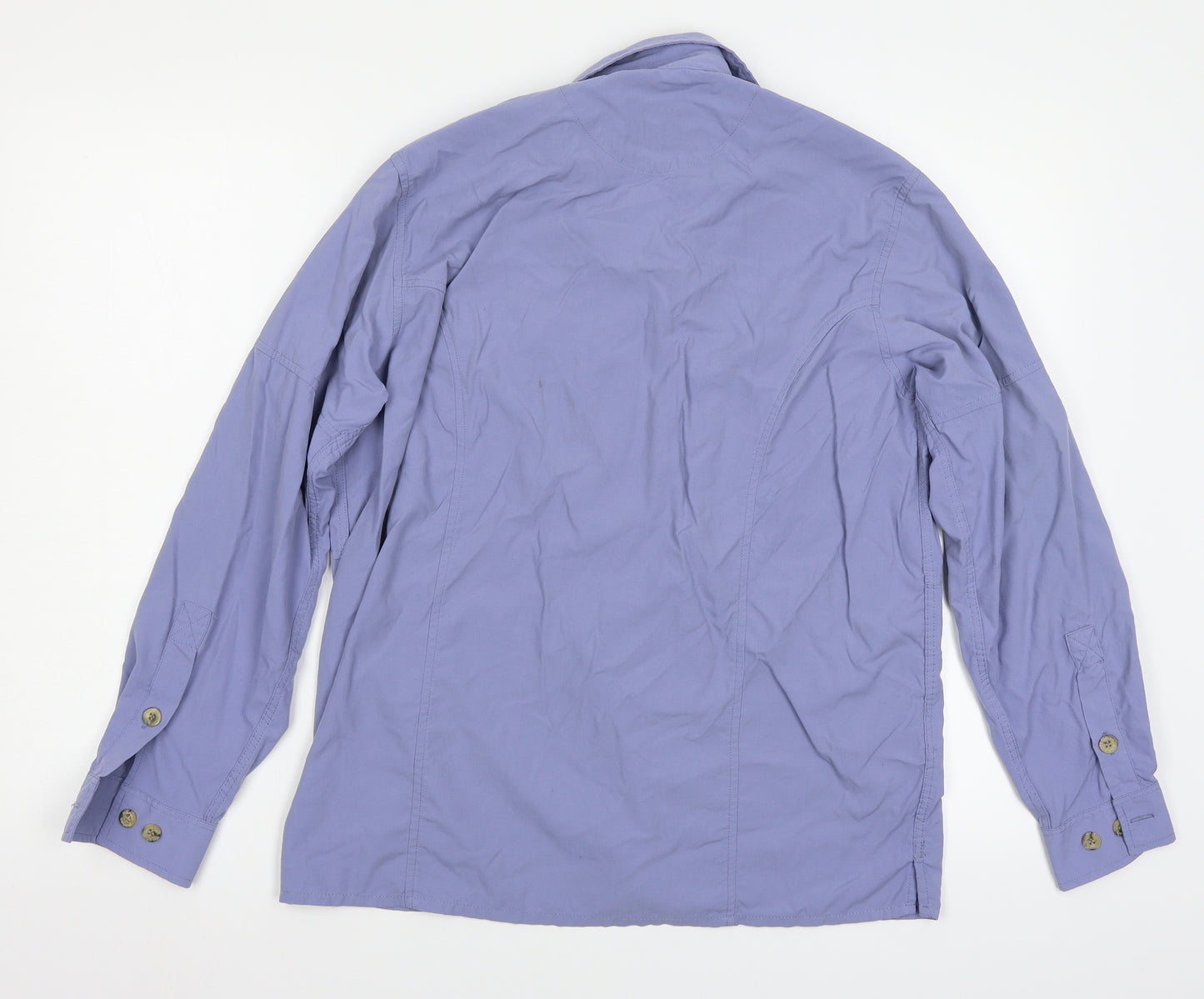 Rohan Womens Blue   Basic Button-Up Size M