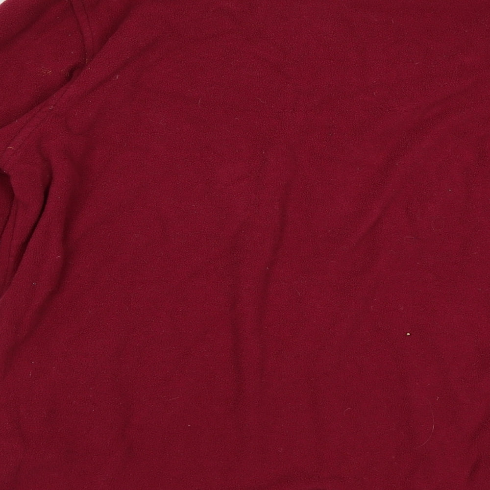 Mountain Warehouse Womens Red   Full Zip Sweatshirt Size 12