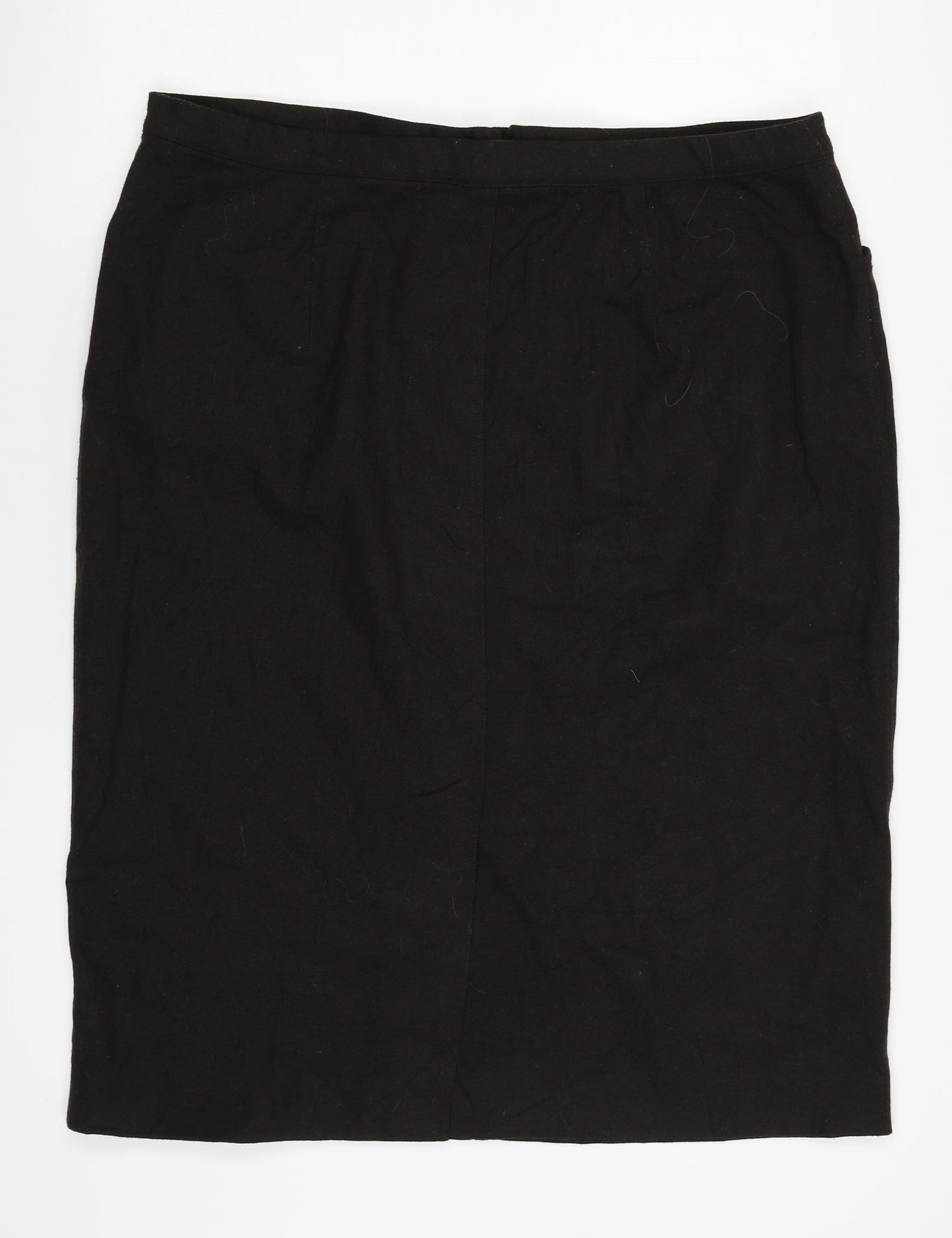 Miro Sport Womens Brown   Straight & Pencil Skirt Size L