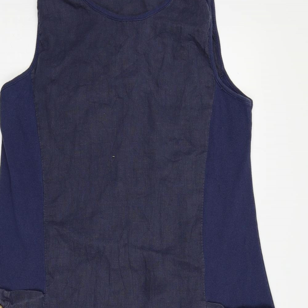 Made in Italy Womens Blue   A-Line  Size M