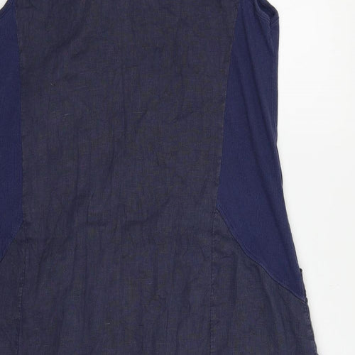 Made in Italy Womens Blue   A-Line  Size M