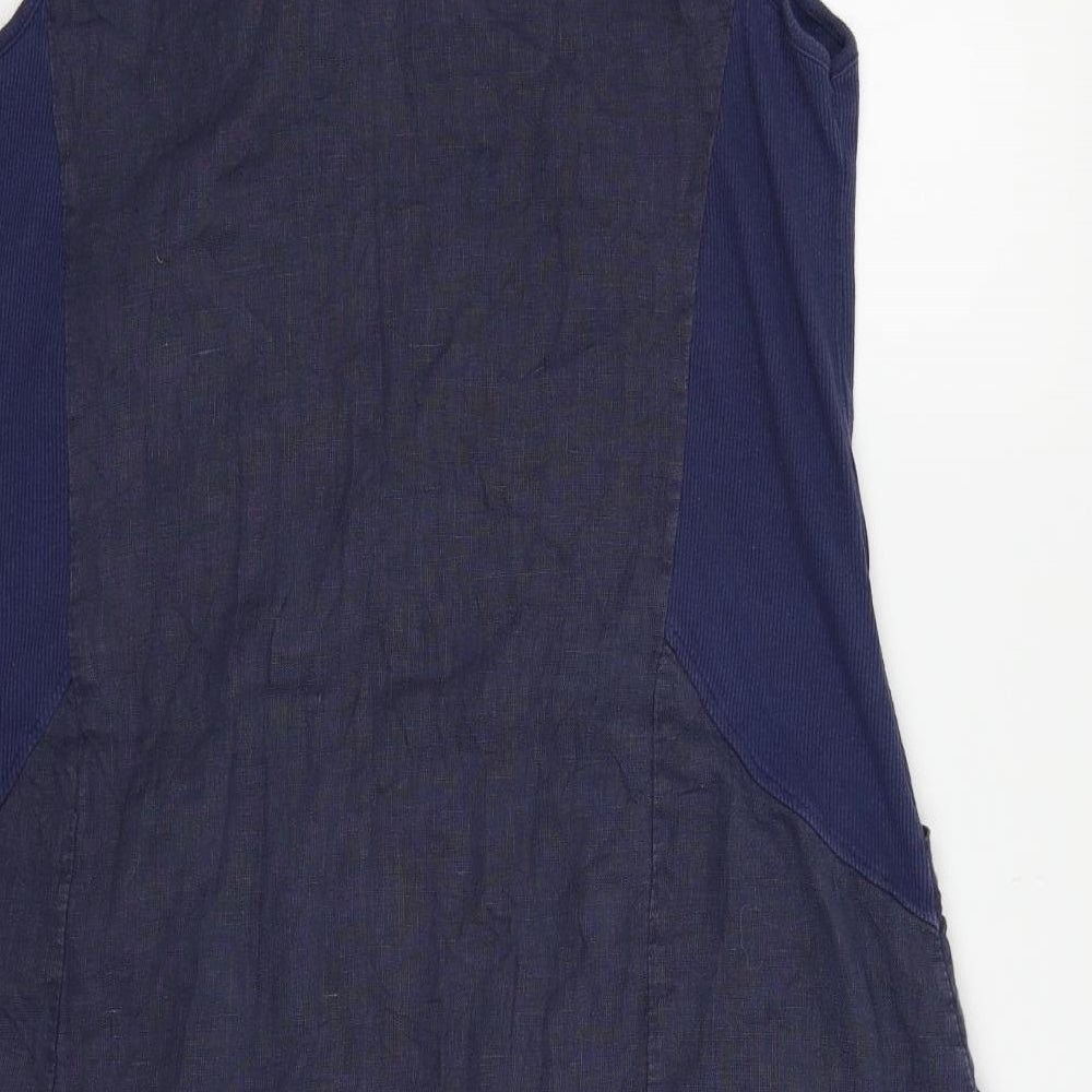 Made in Italy Womens Blue   A-Line  Size M