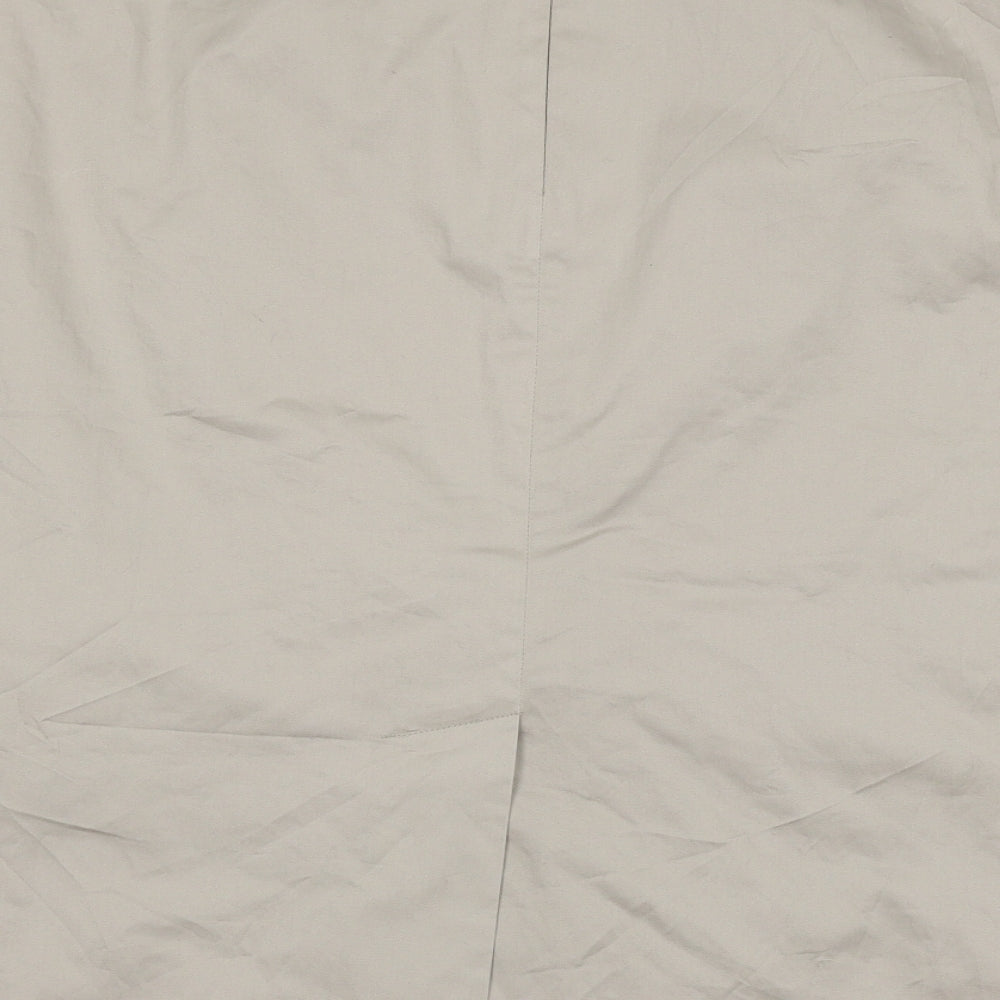 M&S Womens Beige   Straight & Pencil Skirt Size 16