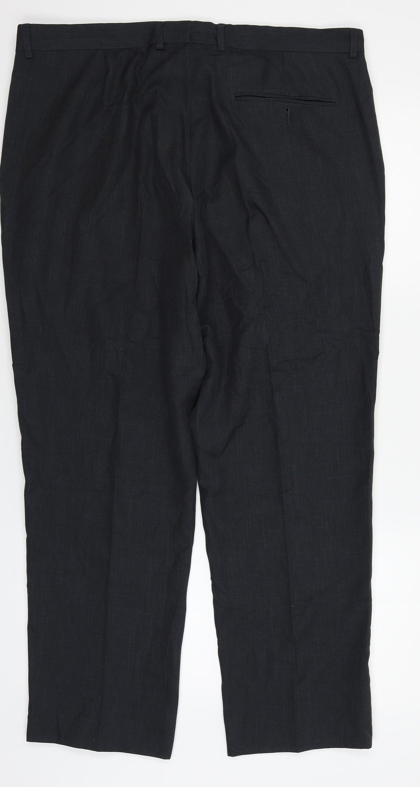 Preworn Mens Grey   Dress Pants Trousers Size 36 L25 in
