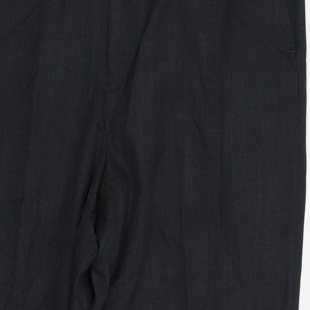 Preworn Mens Grey   Dress Pants Trousers Size 36 L25 in