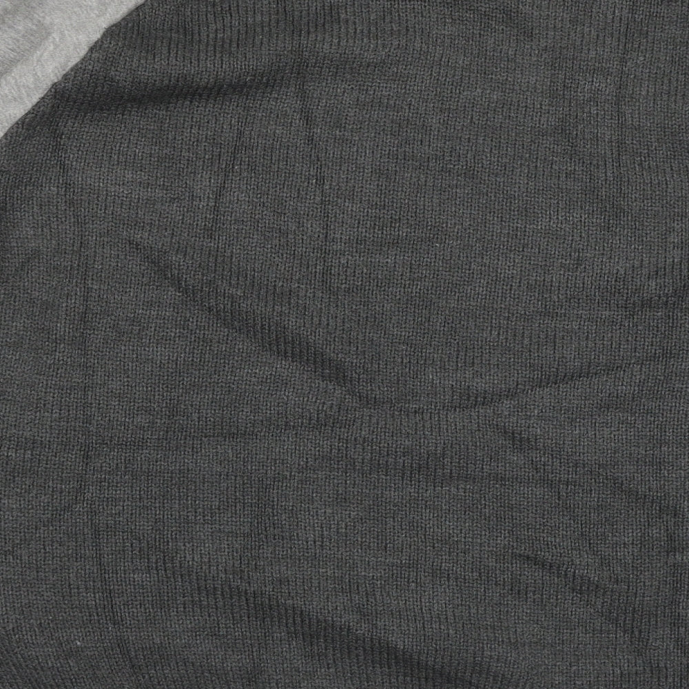 Pull&Bear Mens Grey   Pullover Jumper Size M