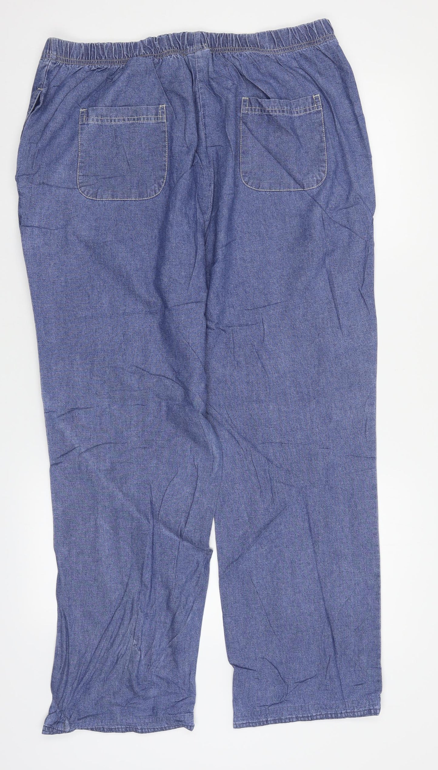 Damart Womens Blue   Straight Jeans Size 18 L26 in