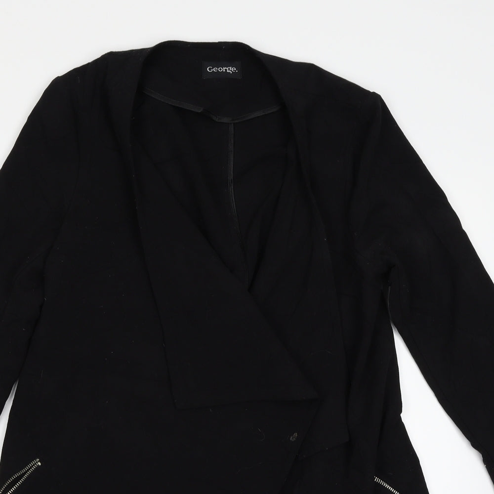 George Womens Black   Jacket Blazer Size 10