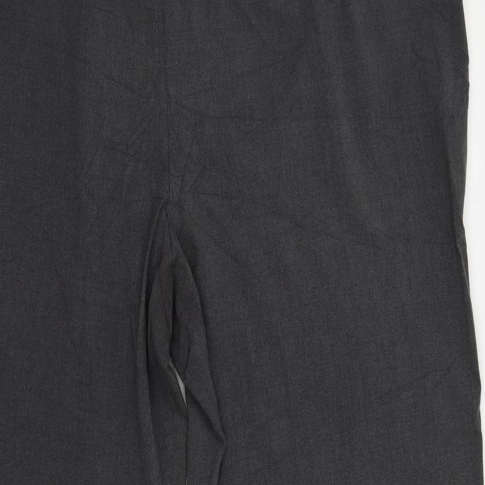 Evans Womens Grey   Capri Trousers Size 30 L25 in