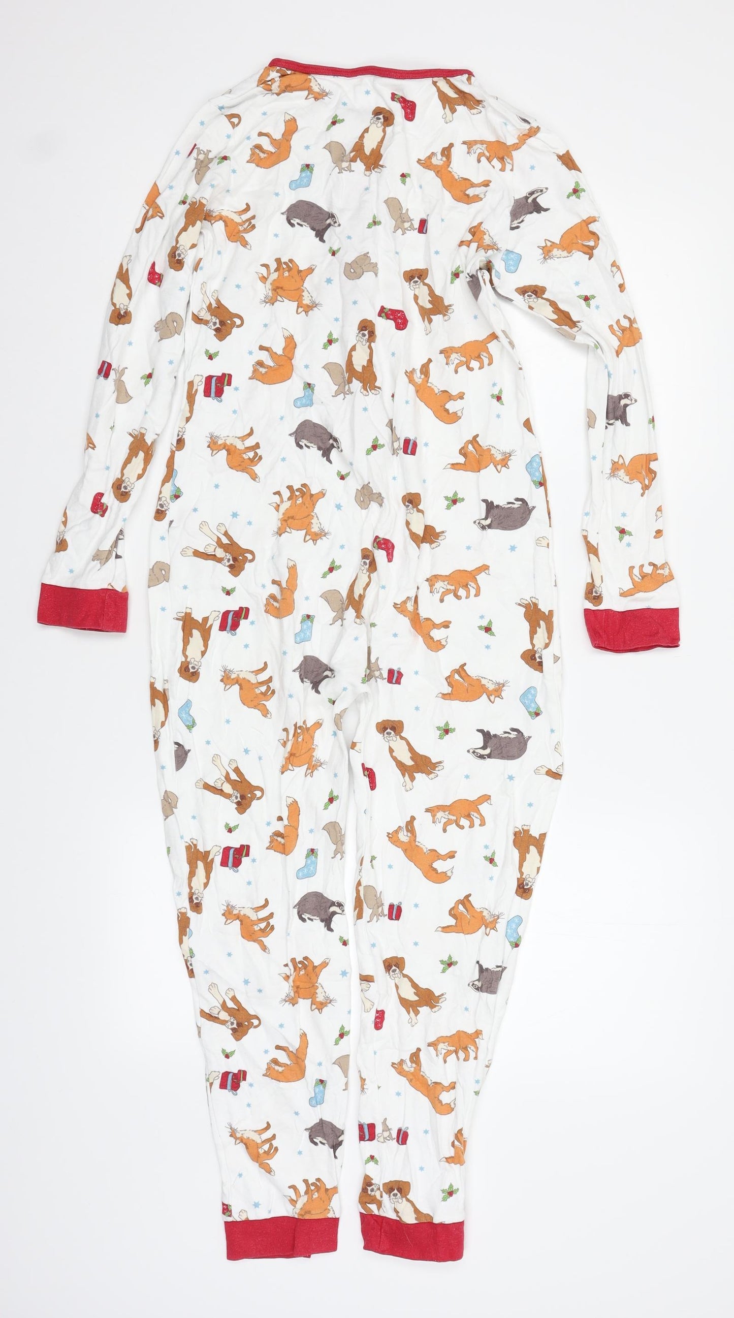 John Lewis Womens Multicoloured Solid   Bodysuit Size 12  - Fox