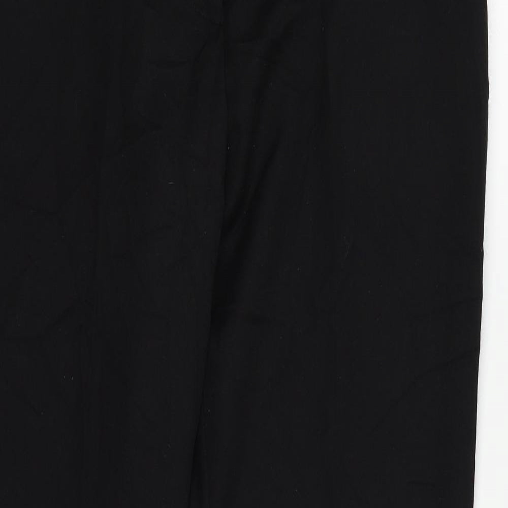 Wallis Womens Black   Dress Pants Trousers Size 12 L28 in