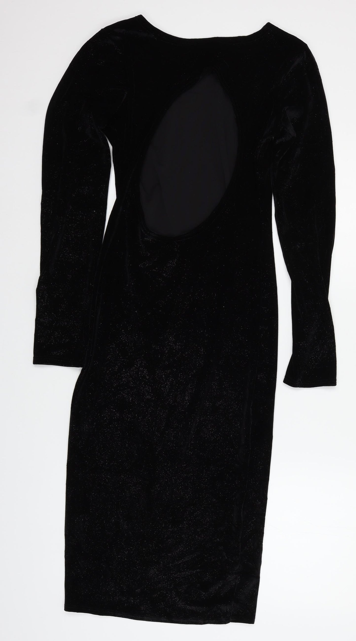 Loving Youth Womens Black   Bodycon  Size S