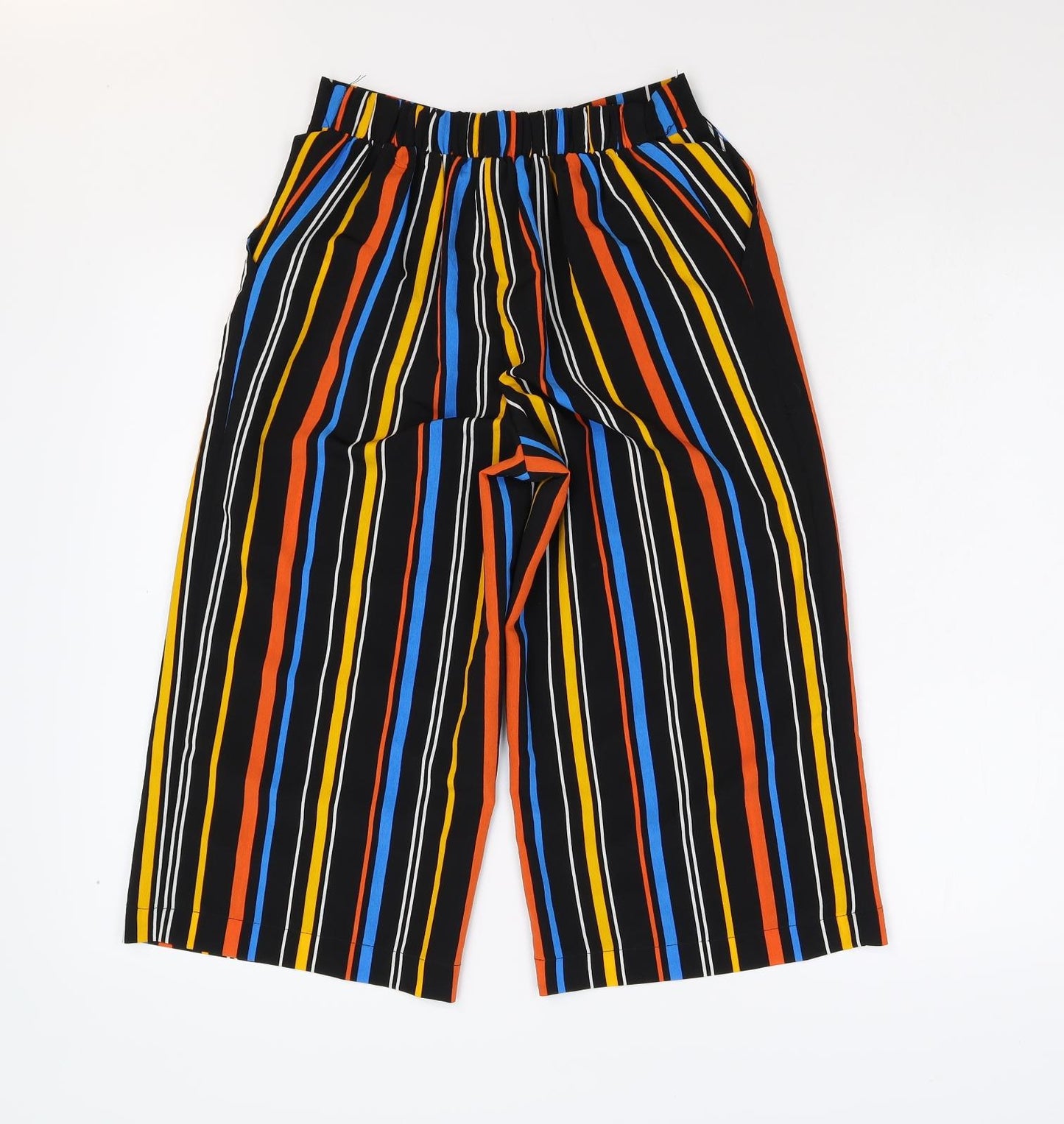 New Look Girls Multicoloured Striped  Culotte Shorts Size 11 Years