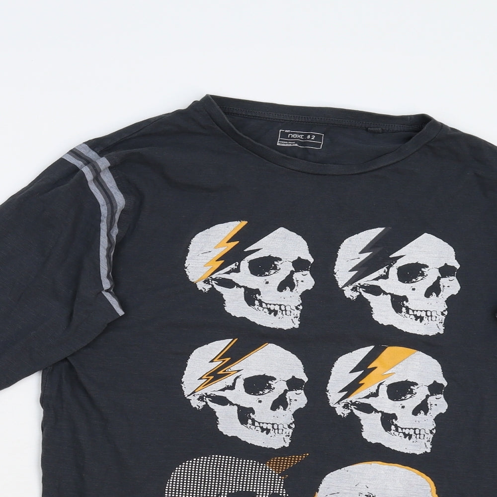 NEXT Boys Grey   Basic T-Shirt Size 13 Years