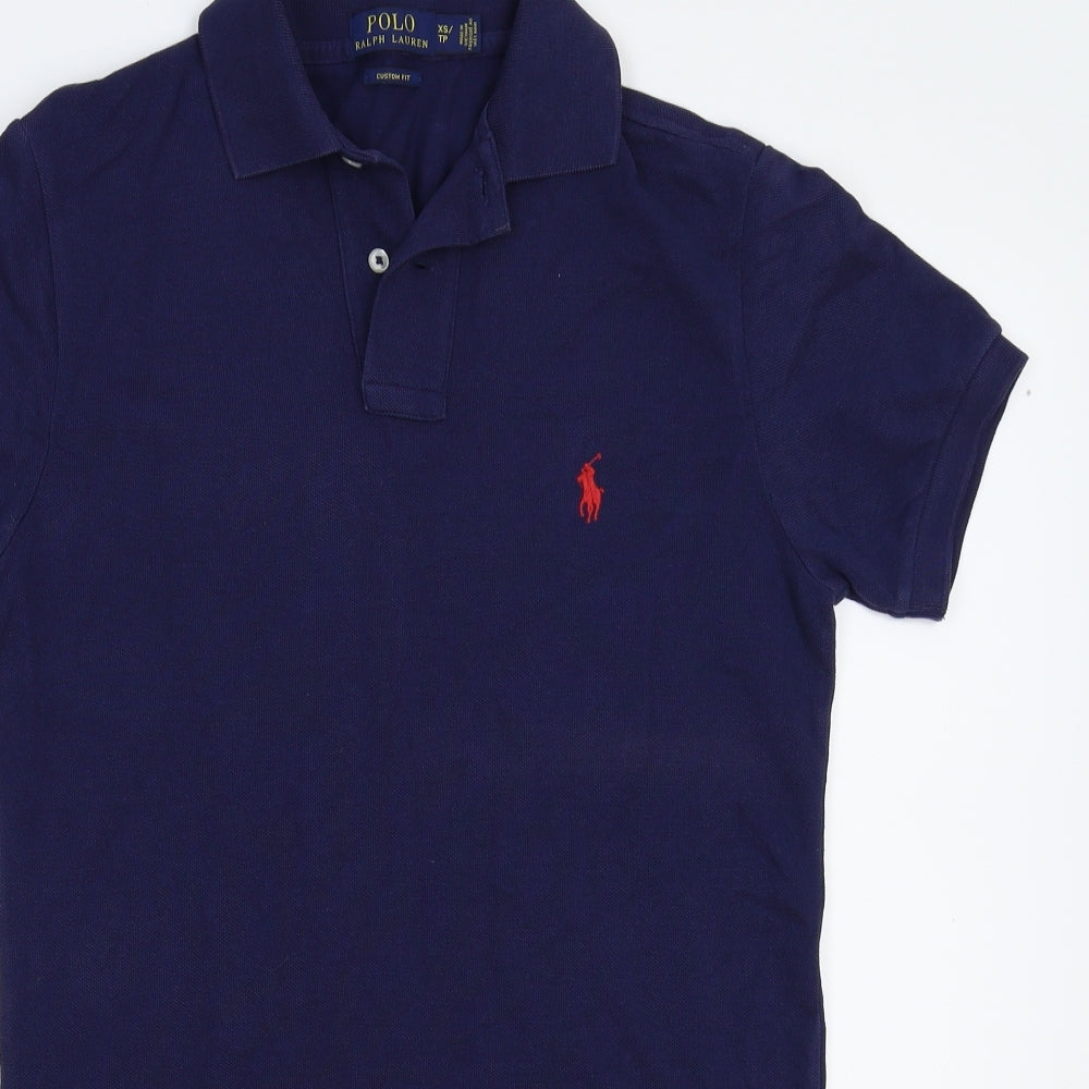Ralph Lauren Mens Blue    Polo Size XS