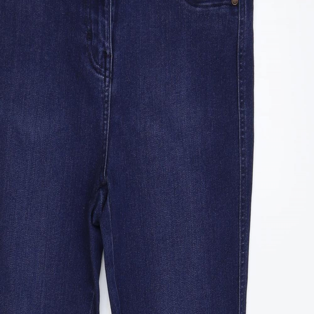NEXT Womens Blue  Denim Skinny Jeans Size 14 L28 in