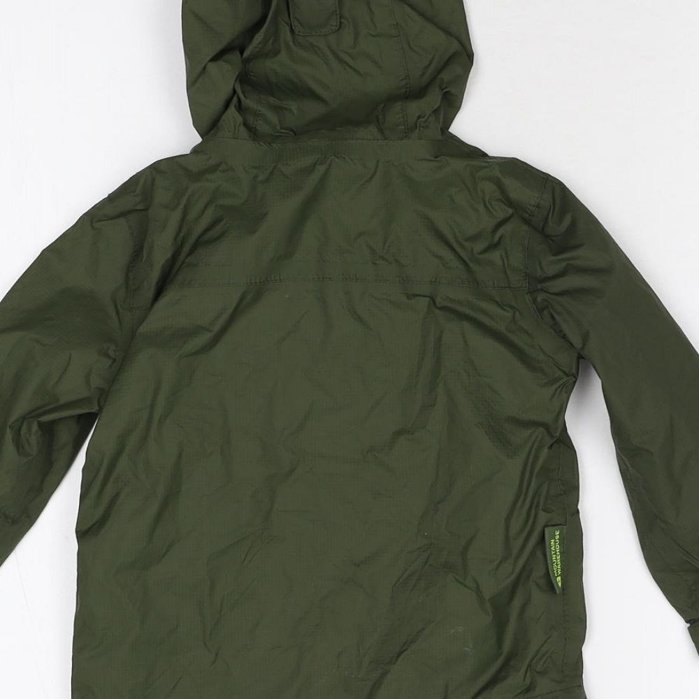 Mountain Warehouse Boys Green   Anorak Jacket Size 2-3 Years