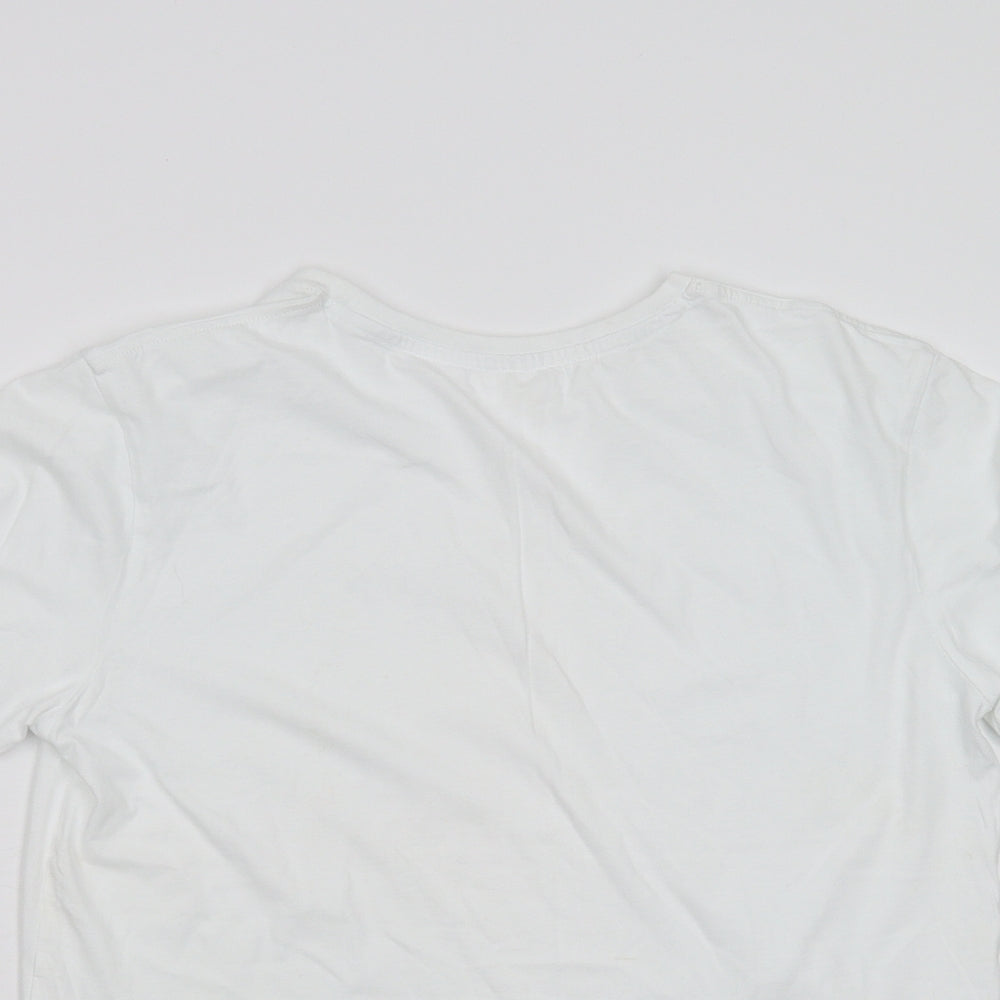 George Boys White   Basic T-Shirt Size 14-15 Years