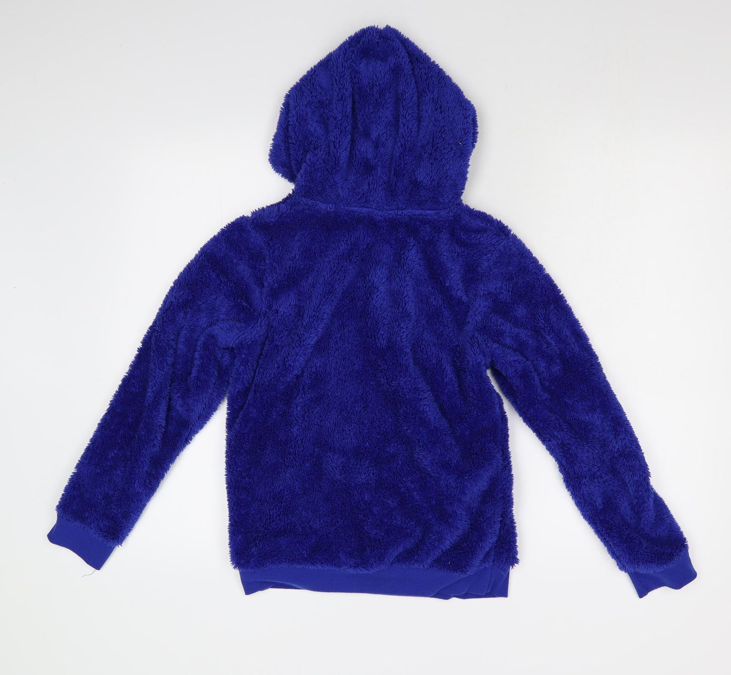 F&F Boys Blue  Fleece  Hoodie Size 10-11 Years