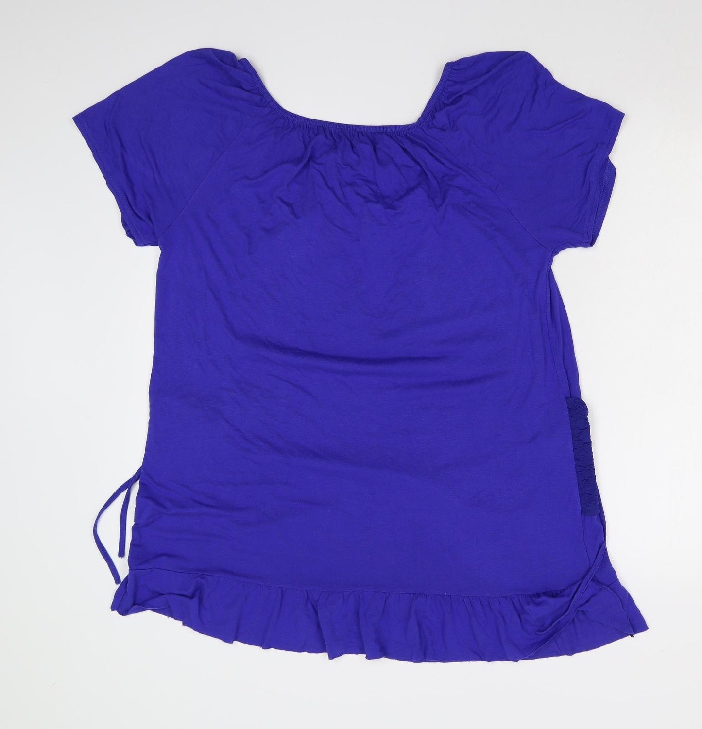Preworn Womens Blue   Basic T-Shirt Size L