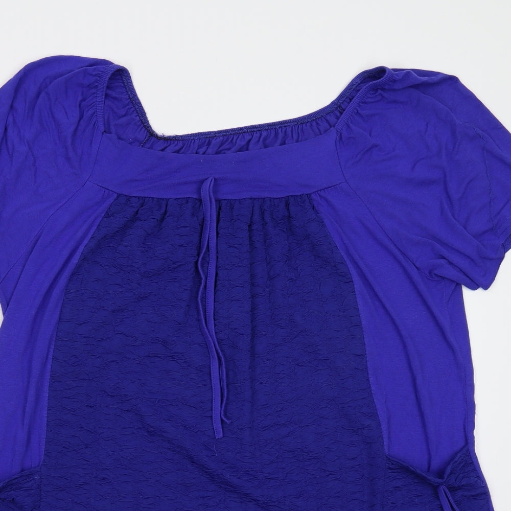 Preworn Womens Blue   Basic T-Shirt Size L