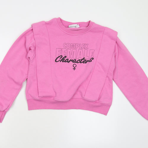 Primark Womens Pink  Fleece  Sweatshirt Size XS