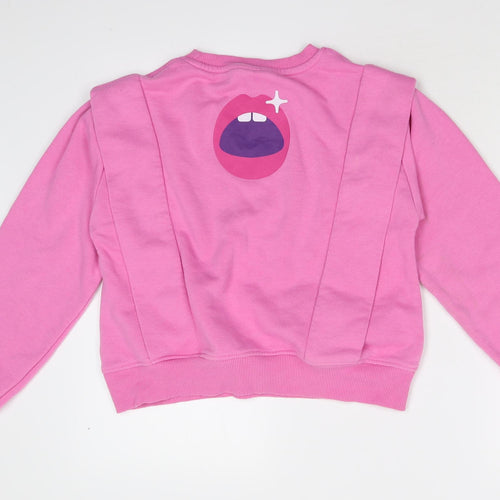 Primark Womens Pink  Fleece  Sweatshirt Size XS