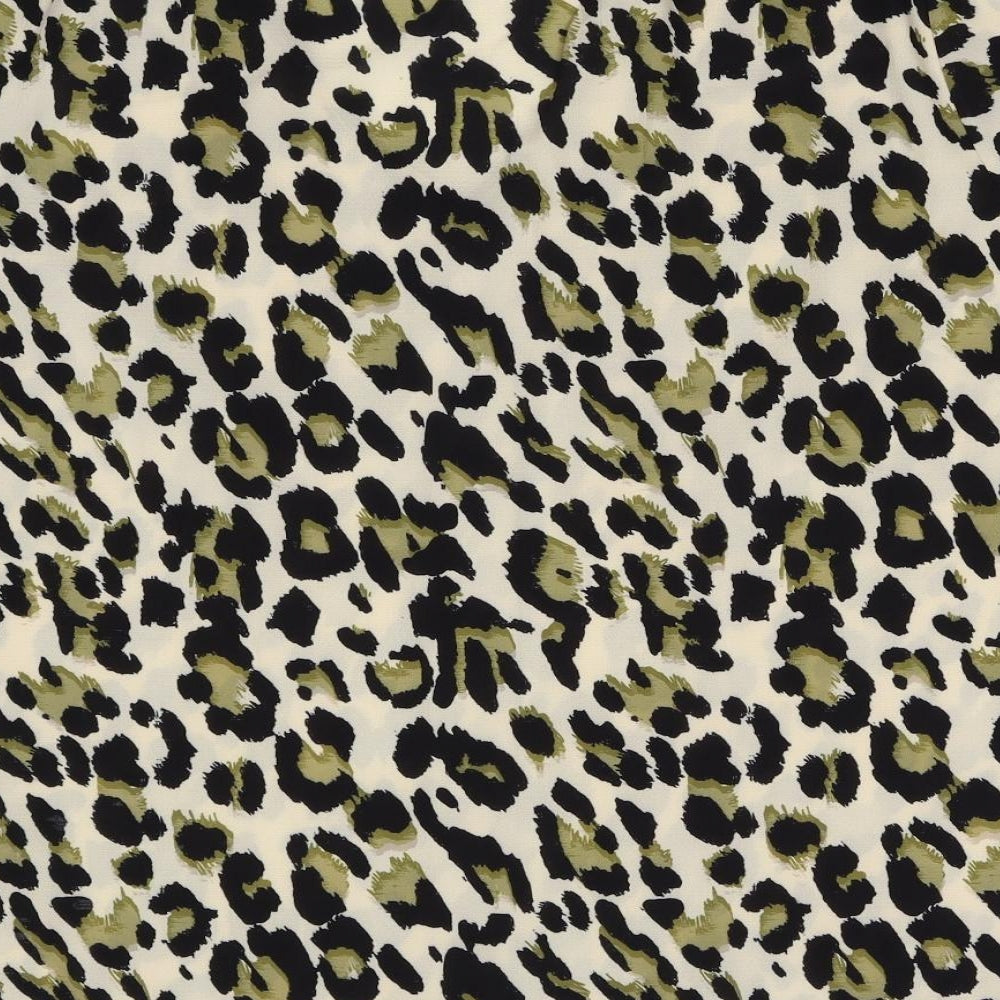 Capsule Womens Multicoloured Animal Print  Basic Blouse Size XL