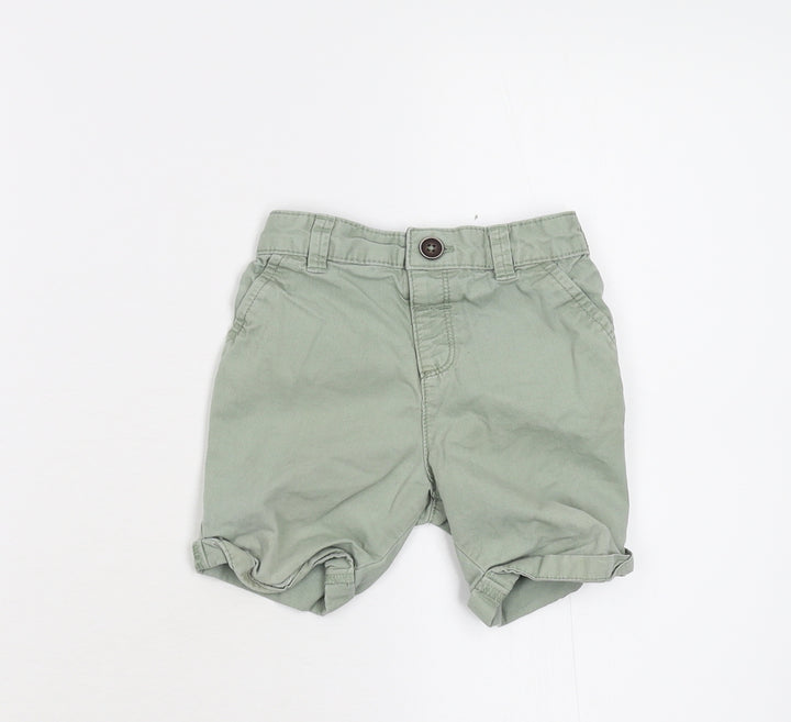 Fred & Flo Baby Green  Damask Cargo  Size 12-18 Months