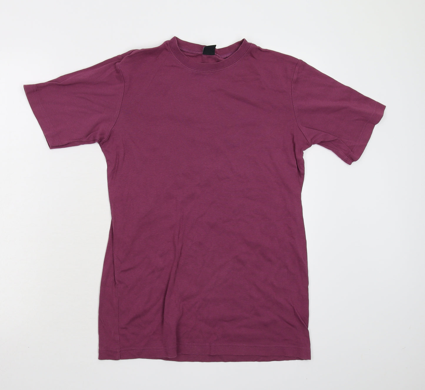 Cotton Traders Womens Purple   Basic T-Shirt Size M